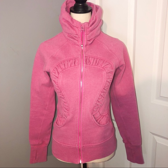 lululemon athletica Tops - Lululemon 🍋 Scrunch Neck Sparkly Scuba Sweatshirt